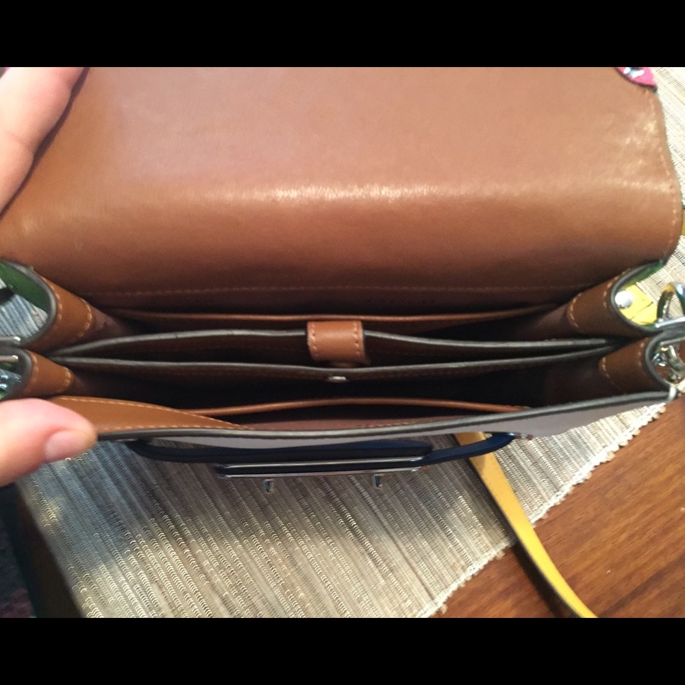 coach swagger shoulder bag in rainbow colorblock - Picture 3 of 6
